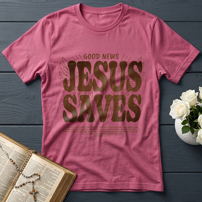 Good News Jesus Saves John 3.16-17 02