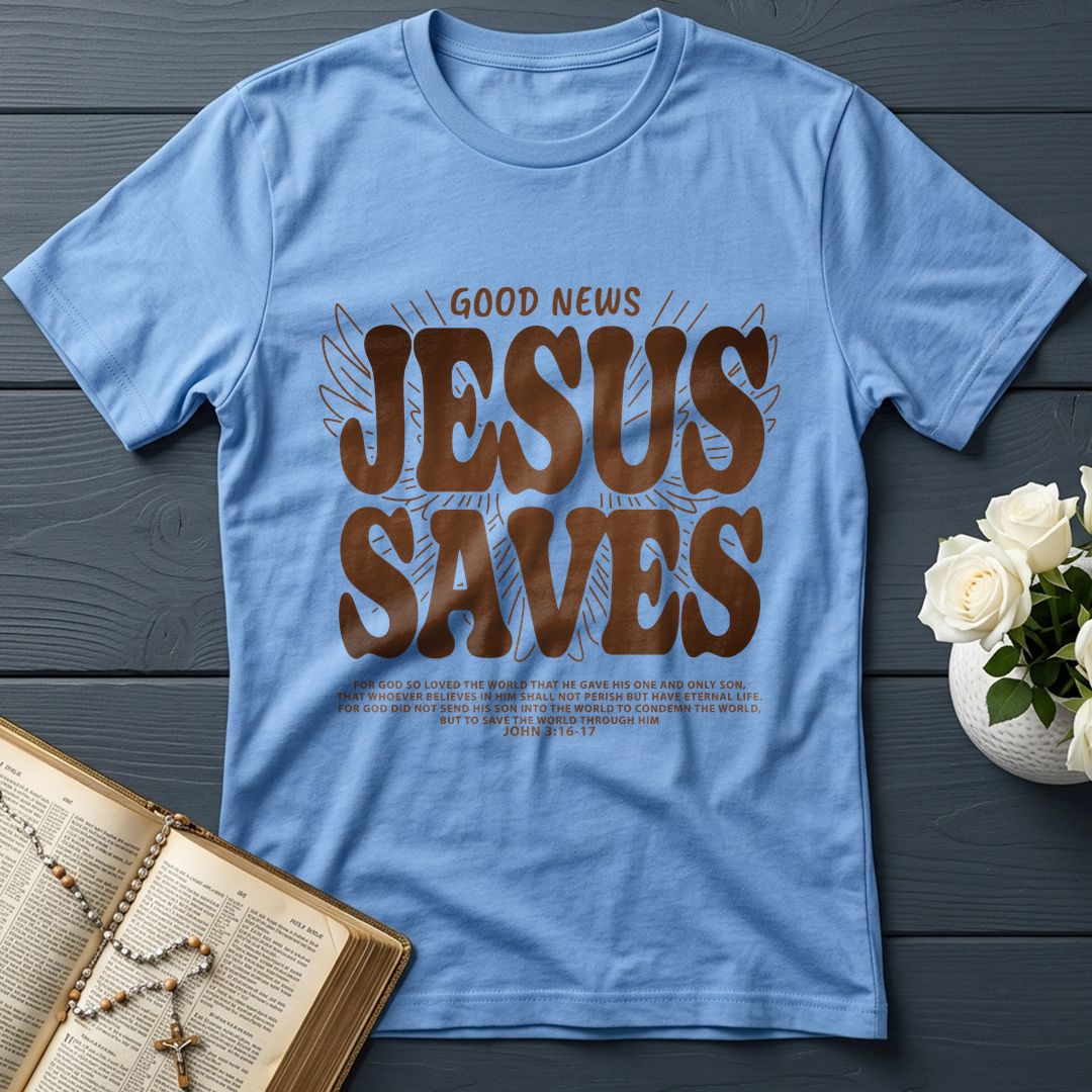 Good News Jesus Saves John 3.16-17 02