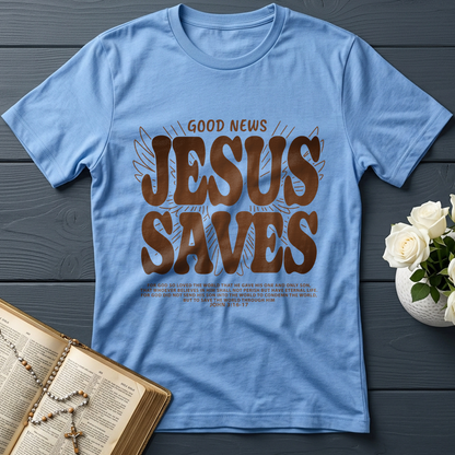 Good News Jesus Saves John 3.16-17 02