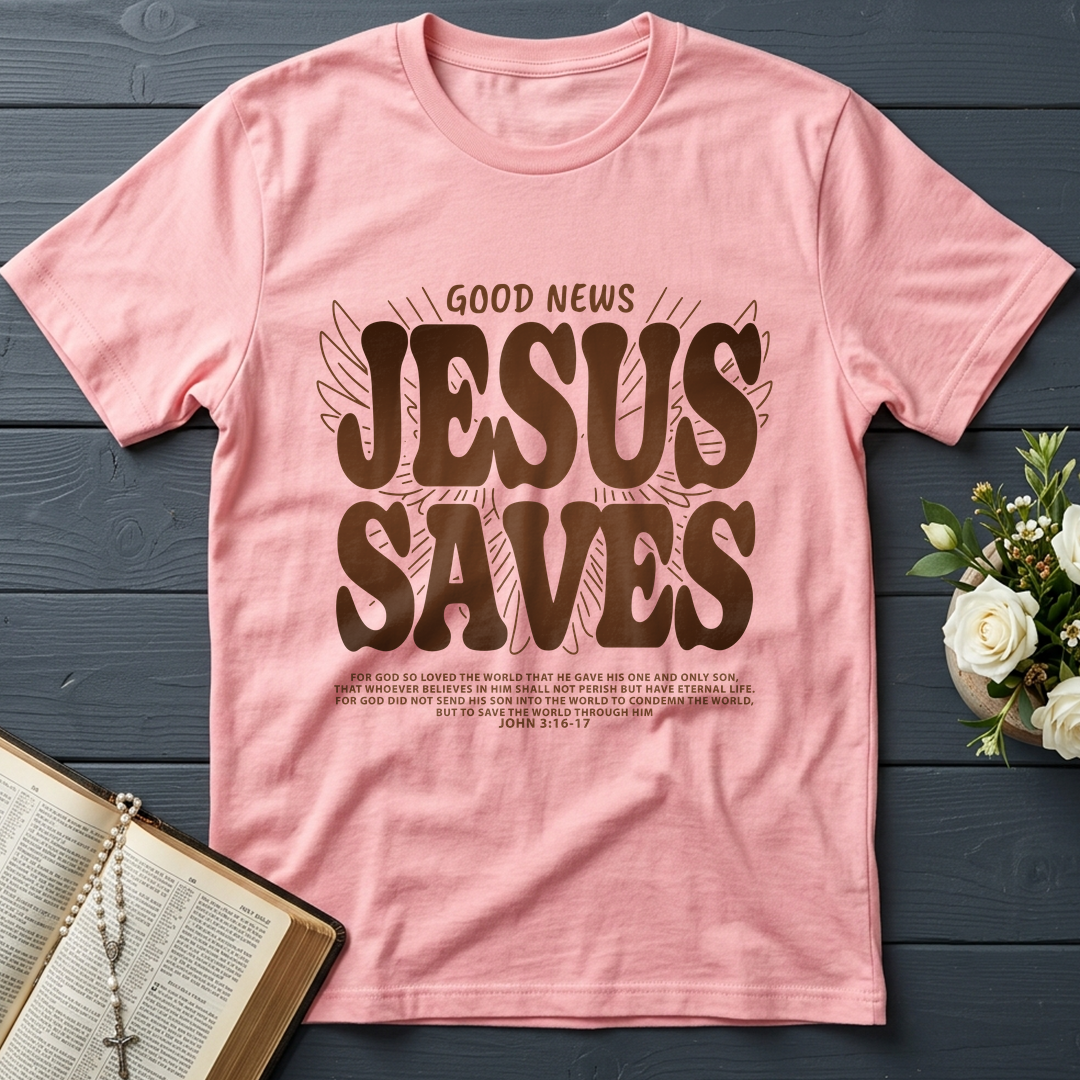 Good News Jesus Saves John 3.16-17 02
