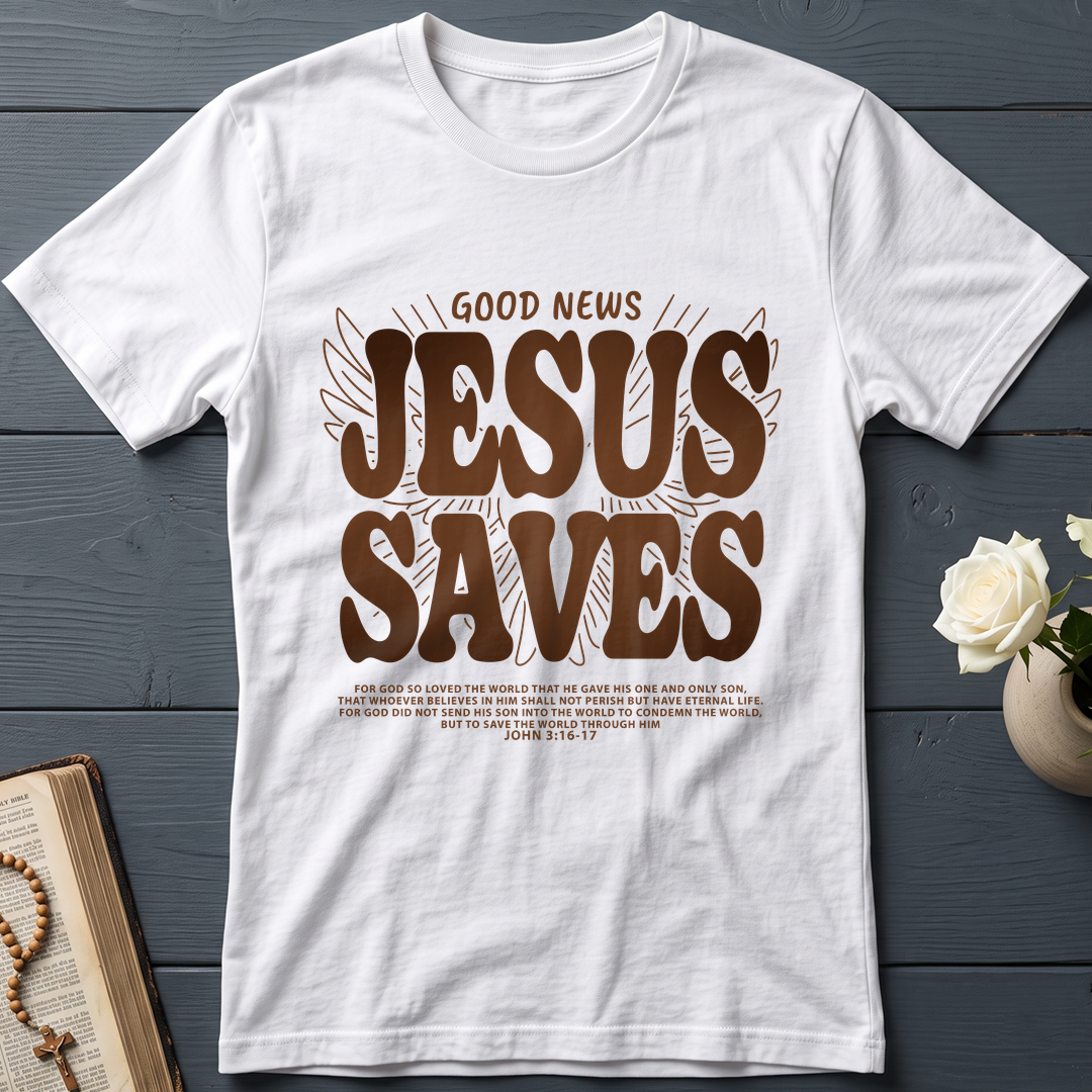 Good News Jesus Saves John 3.16-17 02