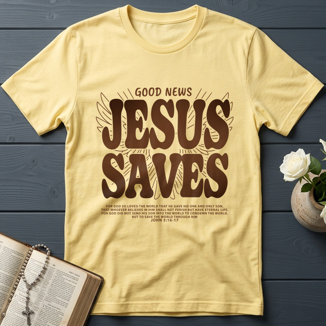 Good News Jesus Saves John 3.16-17 02