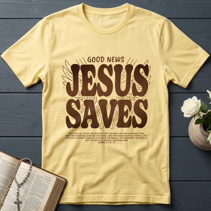 Good News Jesus Saves John 3.16-17 02