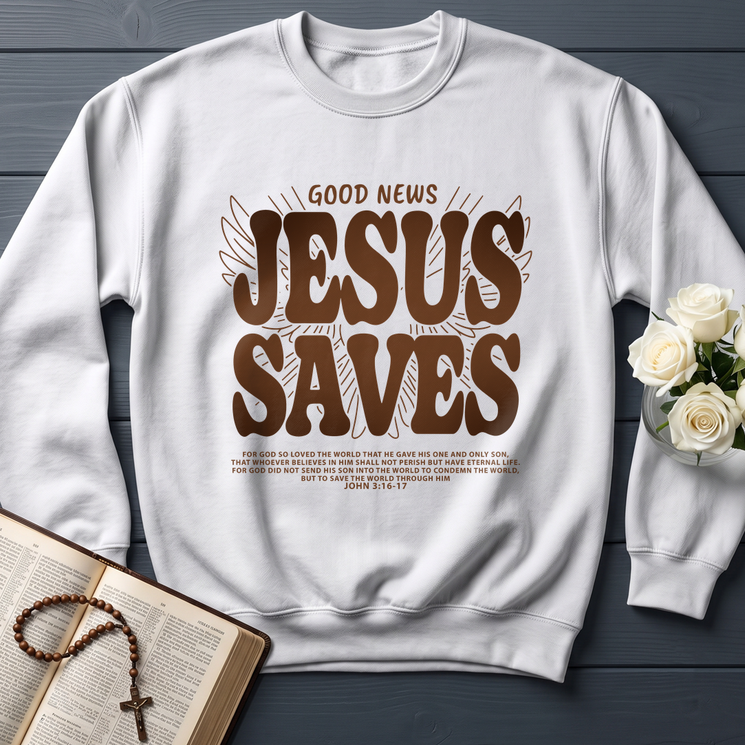 Good News Jesus Saves John 3.16-17 02