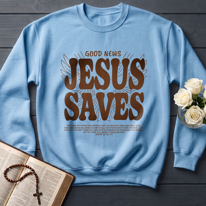 Good News Jesus Saves John 3.16-17 02