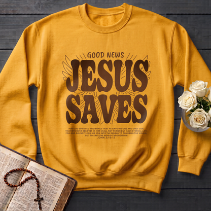 Good News Jesus Saves John 3.16-17 02