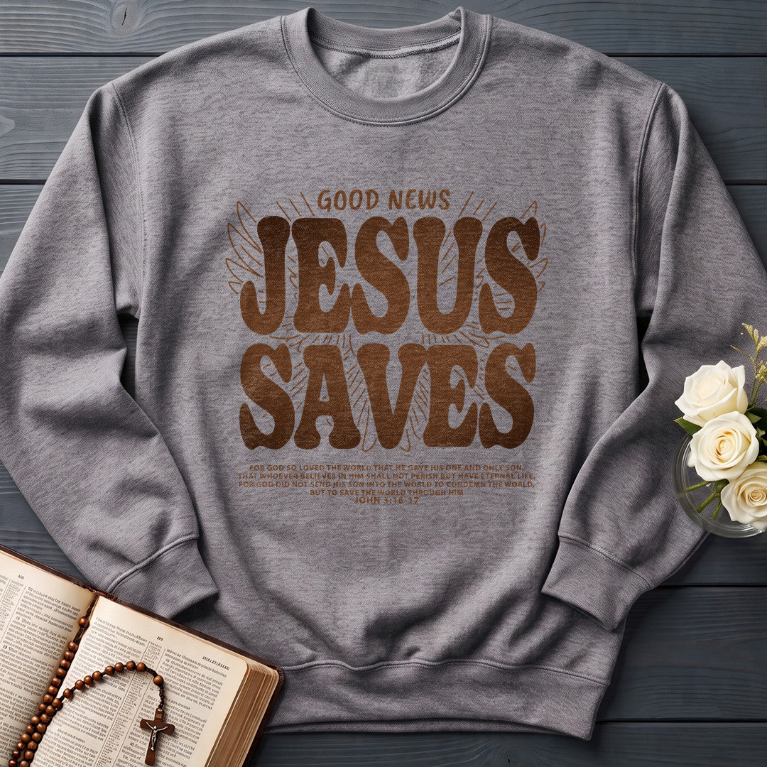 Good News Jesus Saves John 3.16-17 02