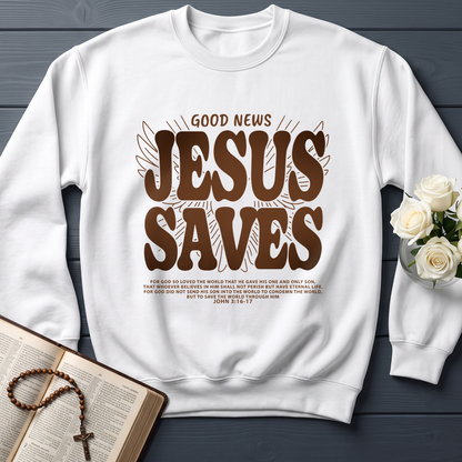 Good News Jesus Saves John 3.16-17 02