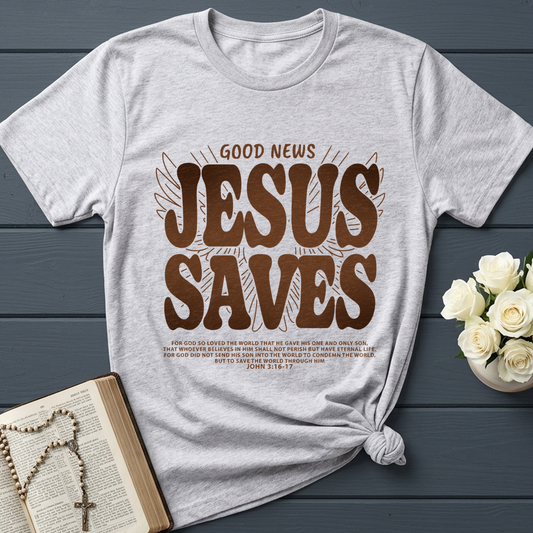 Good News Jesus Saves John 3.16-17 02