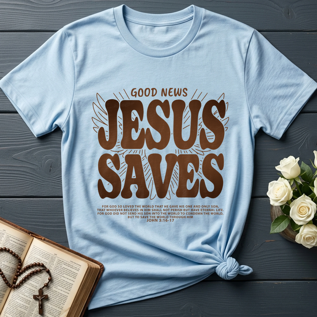Good News Jesus Saves John 3.16-17 02