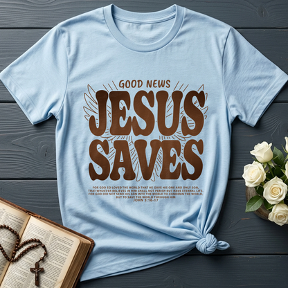Good News Jesus Saves John 3.16-17 02