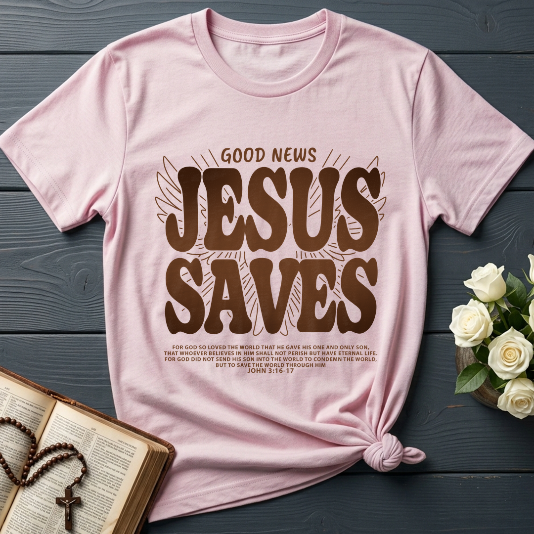 Good News Jesus Saves John 3.16-17 02