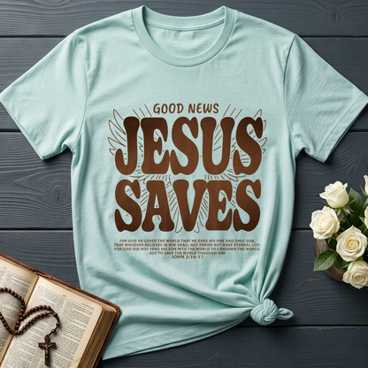 Good News Jesus Saves John 3.16-17 02