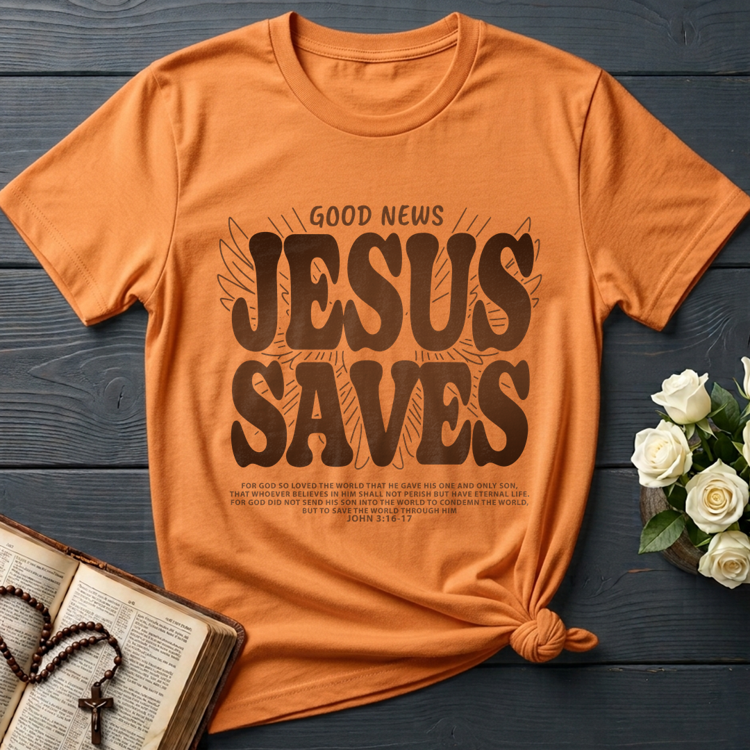 Good News Jesus Saves John 3.16-17 02