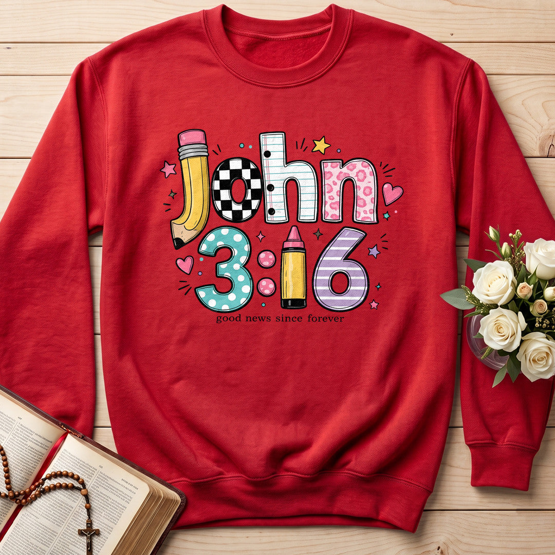 Good News Since Forever John 3.16 01