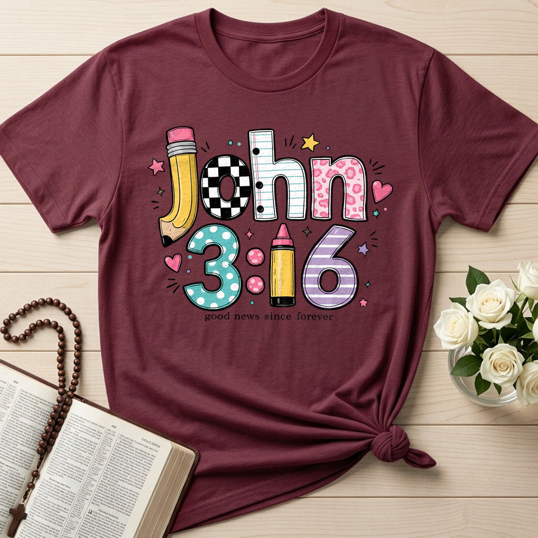 Good News Since Forever John 3.16 01