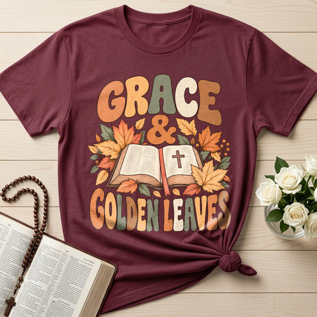 Grace And Golden Leaves 01