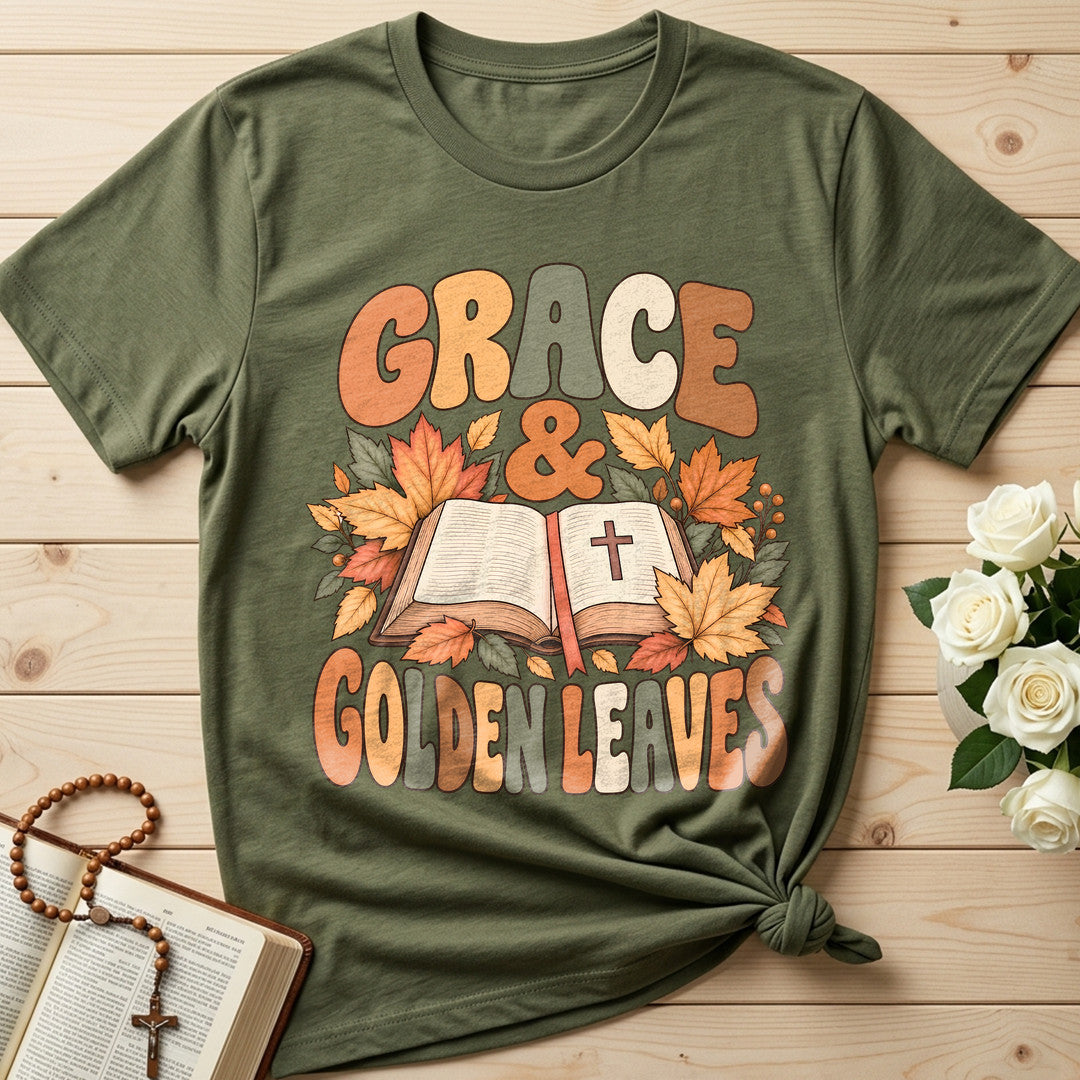 Grace And Golden Leaves 01