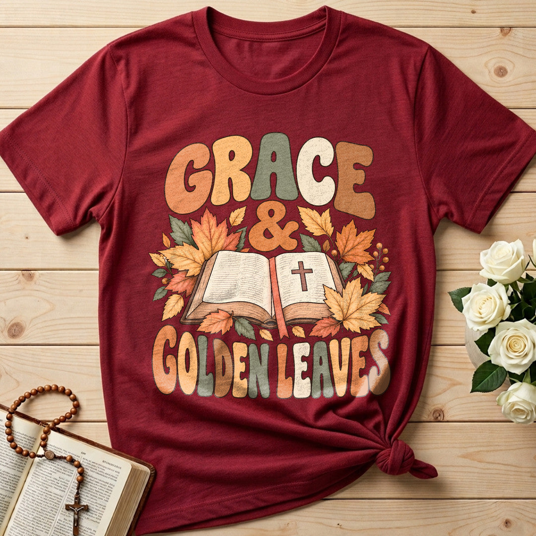 Grace And Golden Leaves 01
