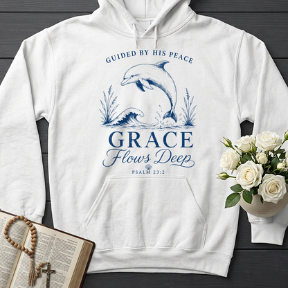 Guided By His Peace Grace Flows Deep Psalm 23.2 01