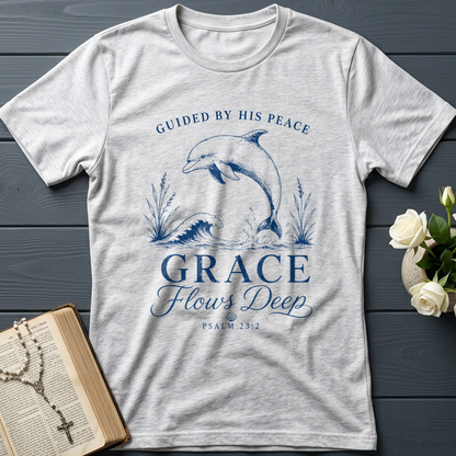 Guided By His Peace Grace Flows Deep Psalm 23.2 01