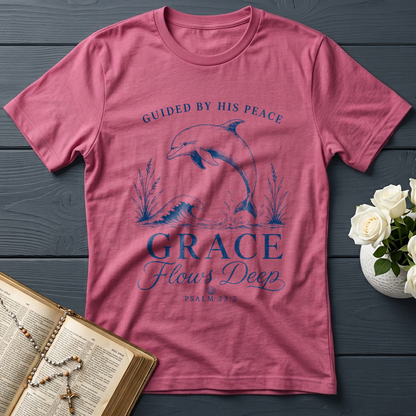 Guided By His Peace Grace Flows Deep Psalm 23.2 01