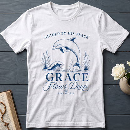 Guided By His Peace Grace Flows Deep Psalm 23.2 01