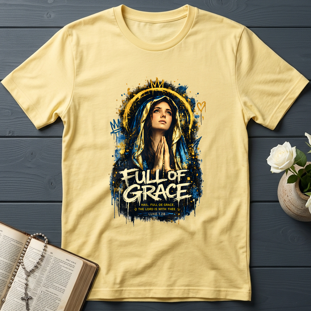 Hail Full Oe Grace The Lord Is With Thee Luke 1.28 01