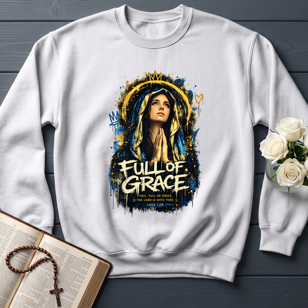 Hail Full Oe Grace The Lord Is With Thee Luke 1.28 01