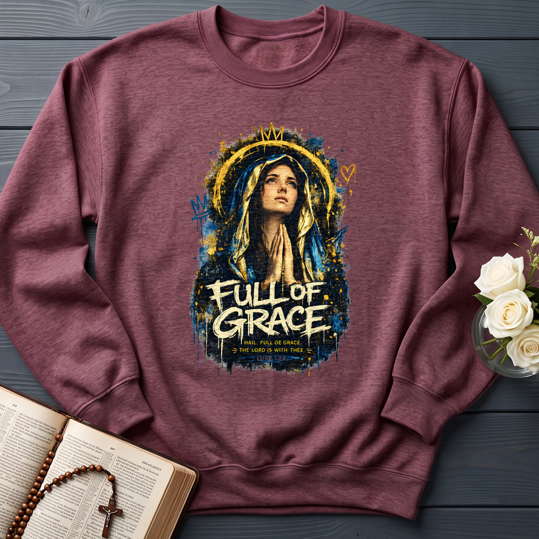 Hail Full Oe Grace The Lord Is With Thee Luke 1.28 01