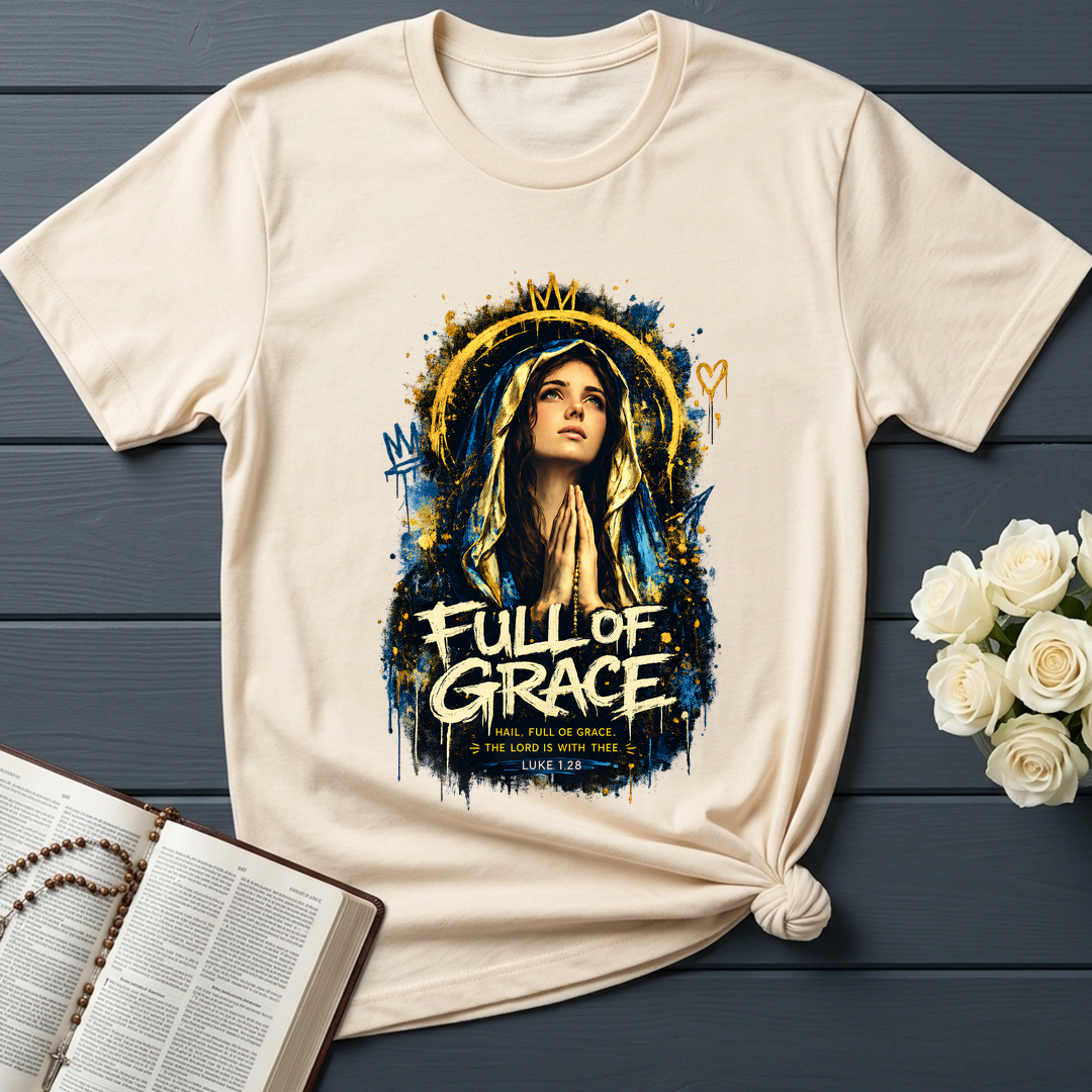Hail Full Oe Grace The Lord Is With Thee Luke 1.28 01