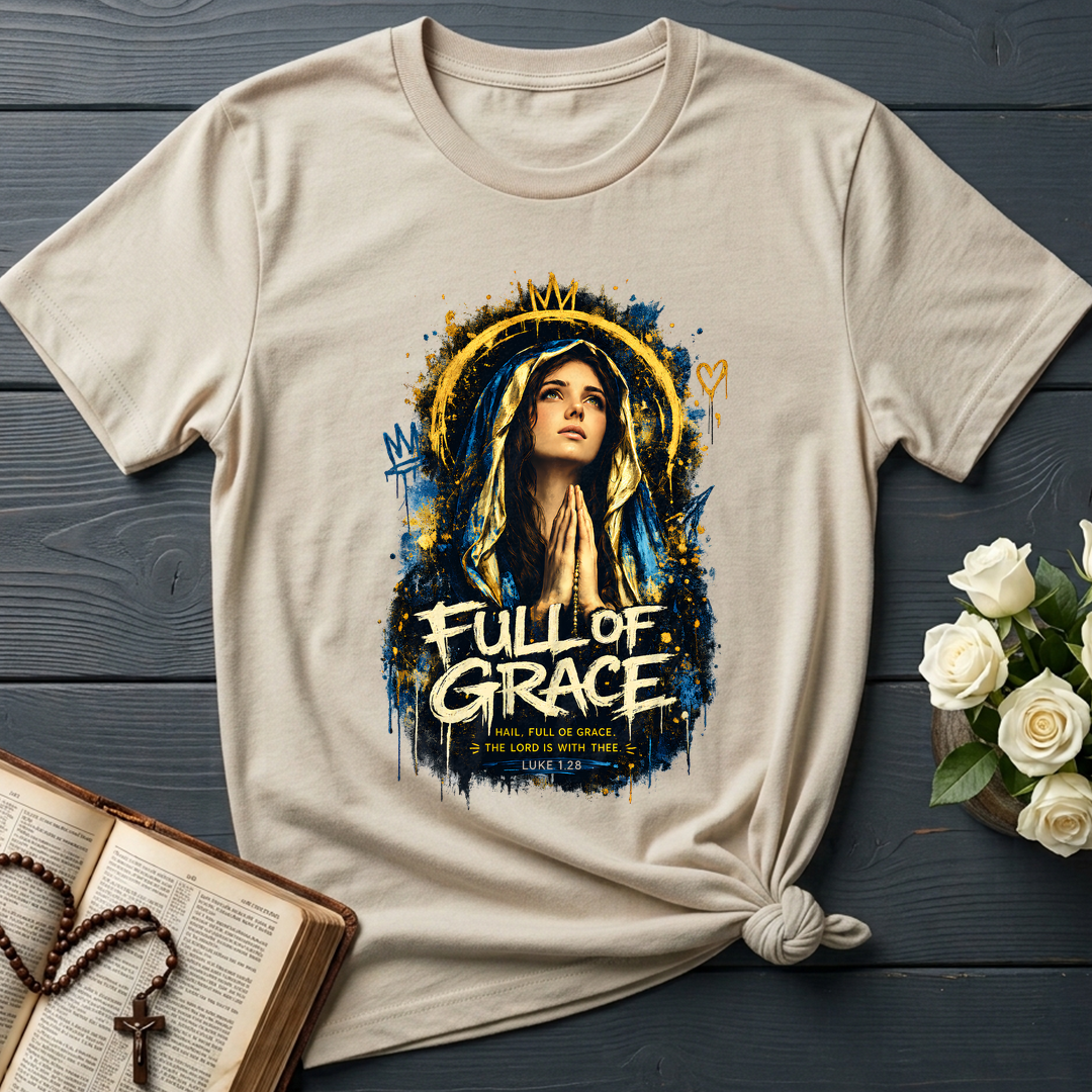 Hail Full Oe Grace The Lord Is With Thee Luke 1.28 01