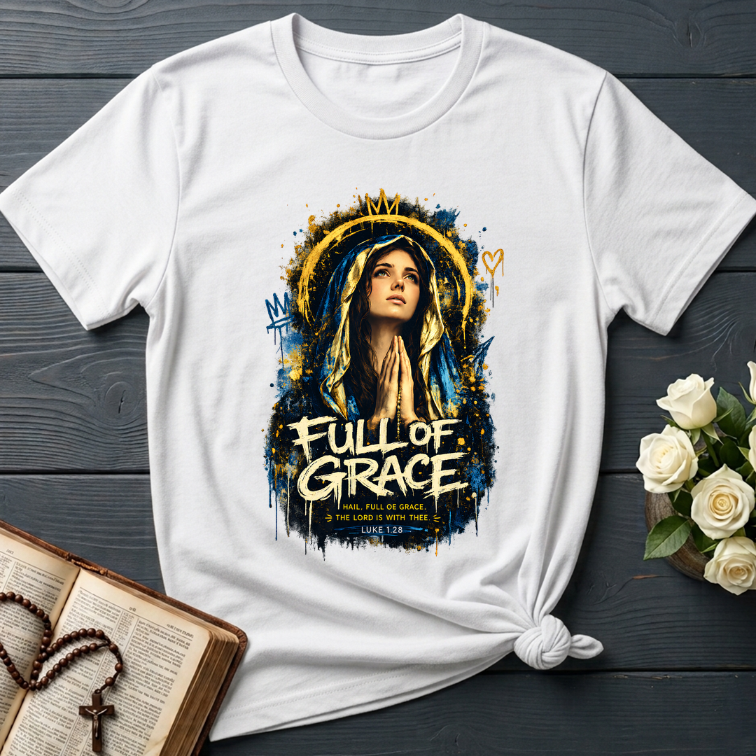 Hail Full Oe Grace The Lord Is With Thee Luke 1.28 01