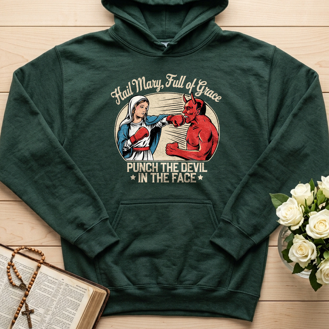 Hail Mary Full Of Grace Punch The Devil In The Face 01