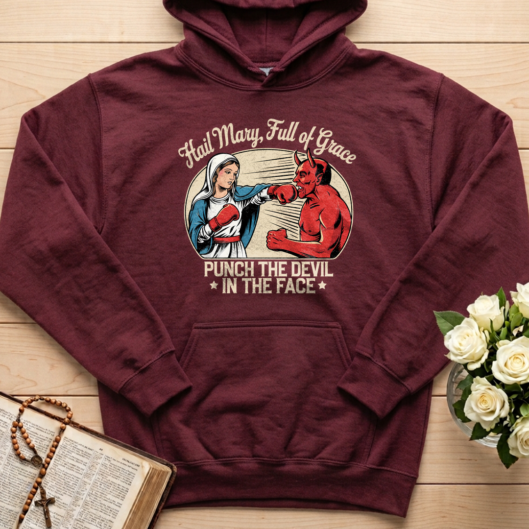 Hail Mary Full Of Grace Punch The Devil In The Face 01