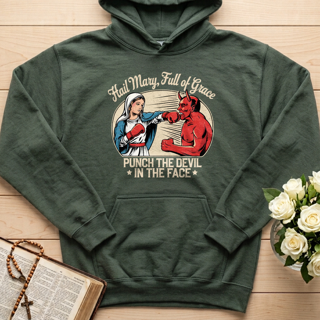 Hail Mary Full Of Grace Punch The Devil In The Face 01