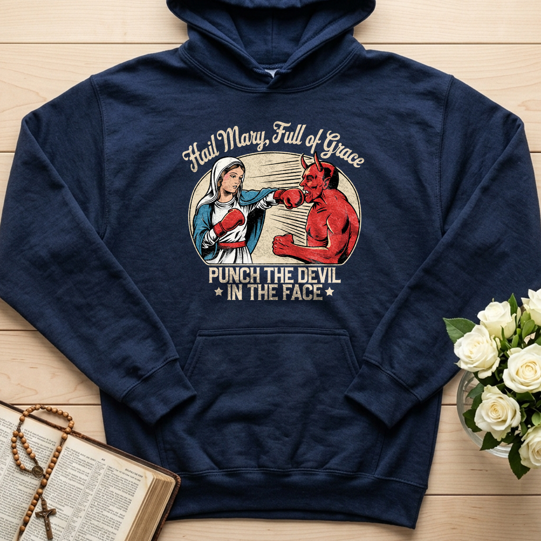 Hail Mary Full Of Grace Punch The Devil In The Face 01