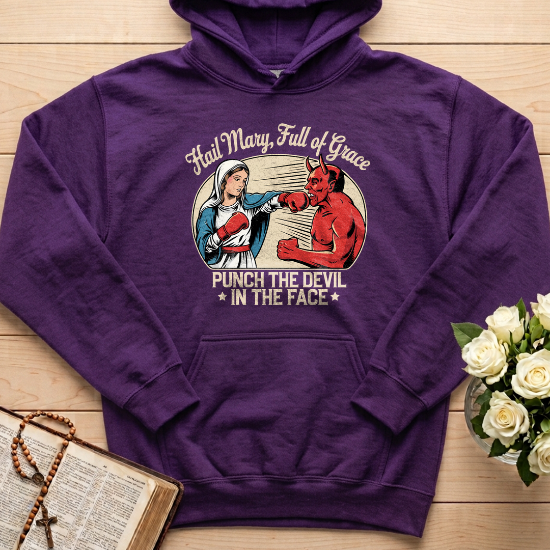 Hail Mary Full Of Grace Punch The Devil In The Face 01