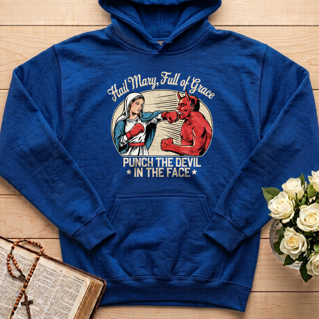 Hail Mary Full Of Grace Punch The Devil In The Face 01