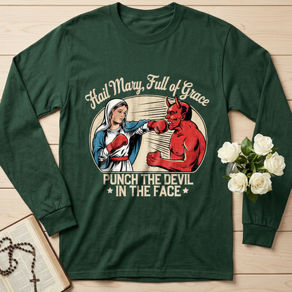 Hail Mary Full Of Grace Punch The Devil In The Face 01