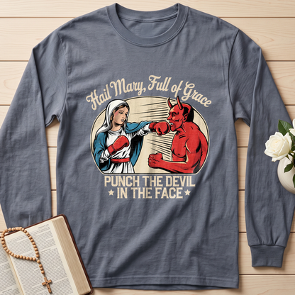 Hail Mary Full Of Grace Punch The Devil In The Face 01