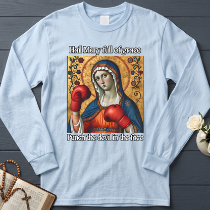 Hail Mary Full Of Grace Punch The Devil In The Face 02