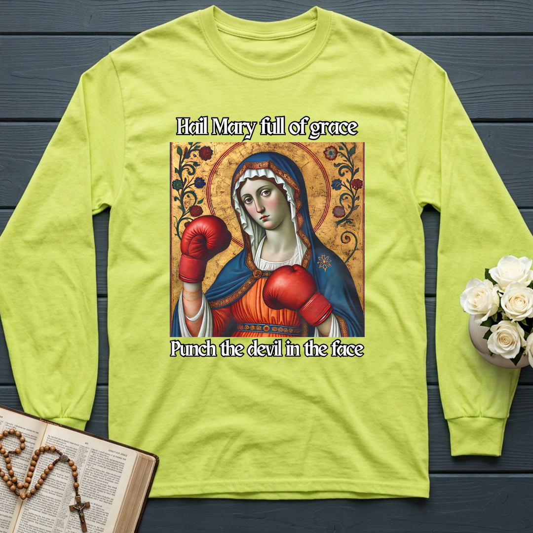 Hail Mary Full Of Grace Punch The Devil In The Face 02