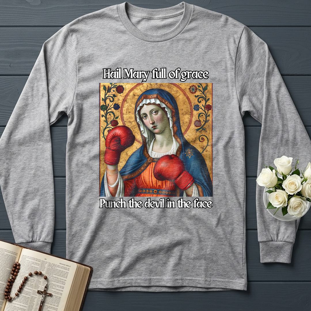 Hail Mary Full Of Grace Punch The Devil In The Face 02