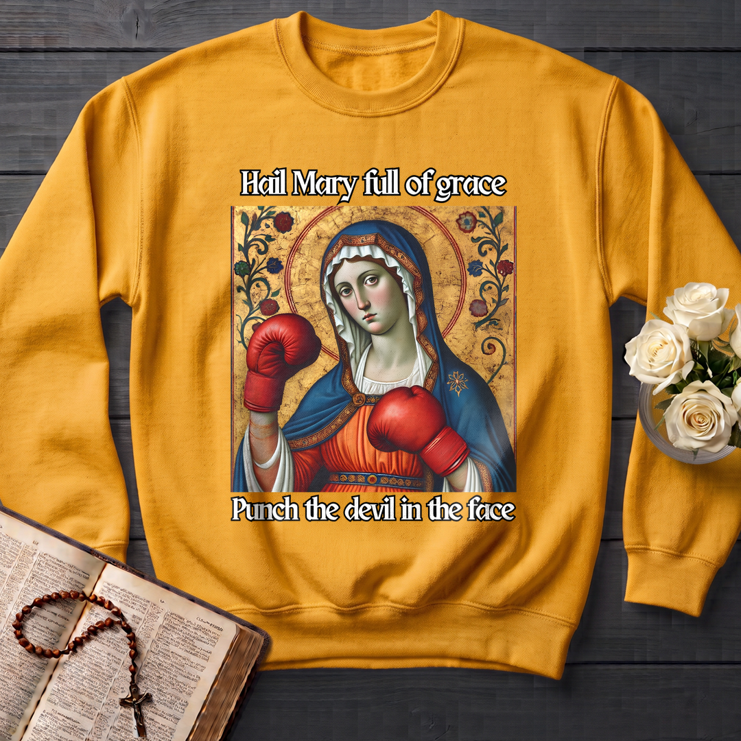 Hail Mary Full Of Grace Punch The Devil In The Face 02