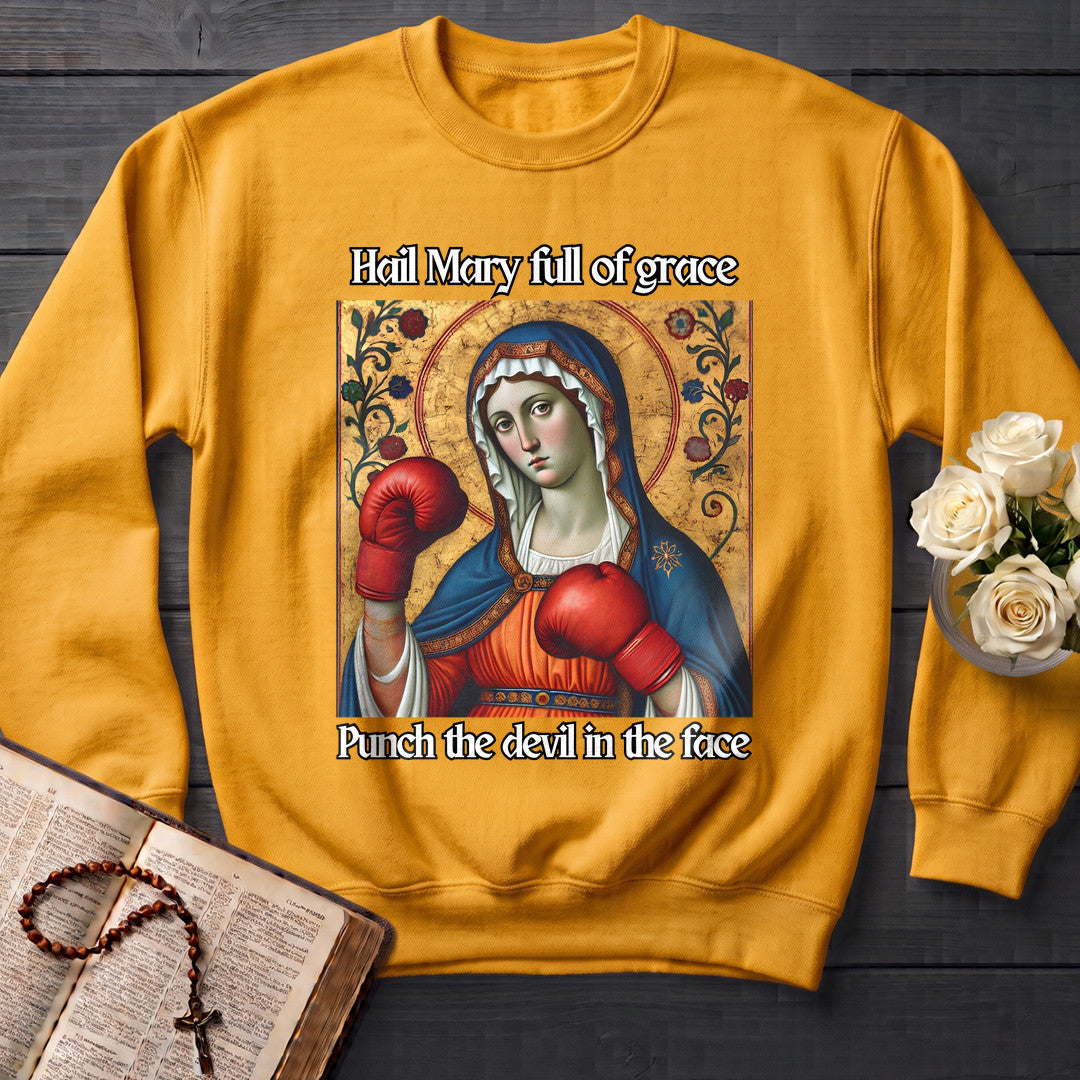 Hail Mary Full Of Grace Punch The Devil In The Face 02