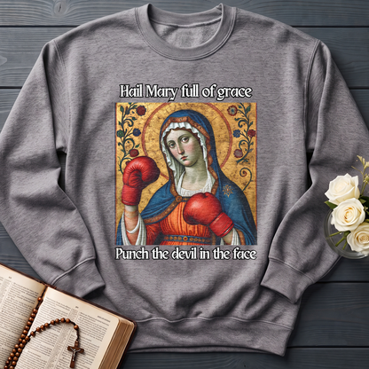 Hail Mary Full Of Grace Punch The Devil In The Face 02