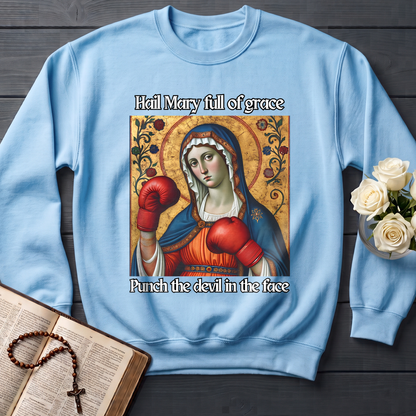 Hail Mary Full Of Grace Punch The Devil In The Face 02