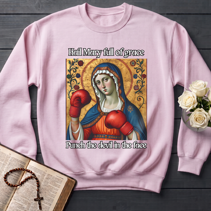 Hail Mary Full Of Grace Punch The Devil In The Face 02