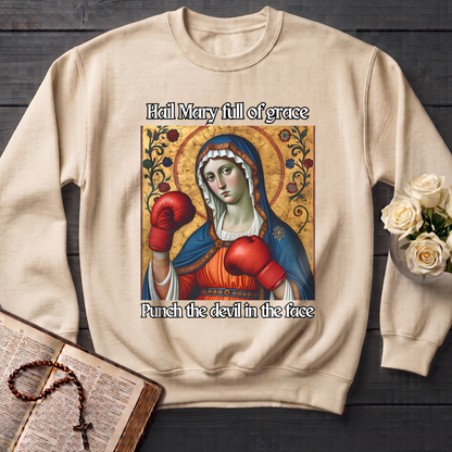 Hail Mary Full Of Grace Punch The Devil In The Face 02